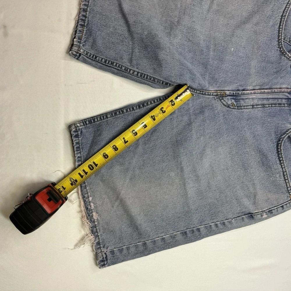 Levi's Jean Shorts‎ Fit 33x11 Jorts Denim 569 Streetwear Y2K VTG Grunge Skater